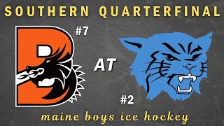 Brunswick at York | Maine Boys Hockey Playoffs