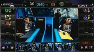 [GER] LoL All-Star Paris 2014 - C9 vs OMG - Halbfinale - Game 2
