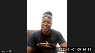 Humanity First Switzerland Telethon 2022 interview with  Anubi Yusuf from Zimbabwe