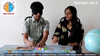 Read Newspaper blind folded LIVE DEMO - Midbrain Activation (MIND CREATIVE)