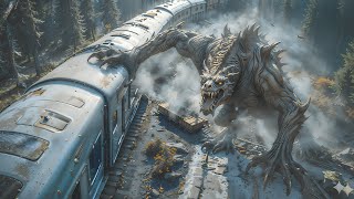Train Stuck in a Dark Forest | Monsters Invade and Passengers Fight to Survive | Movie Recap