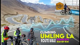 Cycling Umling La: 25km Hell Climb to 19,024ft | Complete km-by-km Route Bible | Extreme Adventure