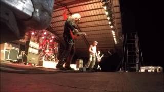 Hogrock 2016 - Too Far Gone - Crazy Train cover - Lead Guitar front stage isolated camera