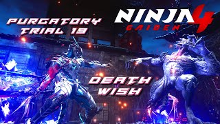 Ninja Gaiden 4 - Purgatory Trial 19 Death Wish - Yakumo - 25% Health - Master Ninja Rank