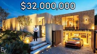 This $32,000,000 Beverly Hills Modern Mansion is Underrated!