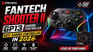 Fantech SHOOTER II GP13 GAMING CONTROLLER | Best Gaming Controller in 2026 | Unboxing | Gameplay