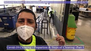 Covid 19 Cleaning - Preparation & Steps of Cleaning - Part 1