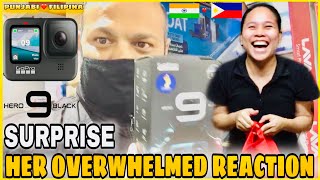 I SURPRISED MY FILIPINA WIFE WITH GOPRO HERO 9 BLACK | INDIAN MARRIES A FILIPINA | FIL-DIAN COUPLE