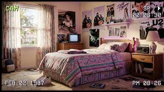 🌌 80s Nostalgia Ambient Synth 24/7 Live – Quiet Rooms, Rainy Nights & Late Memories