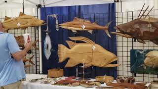 I met an artist at the boat show