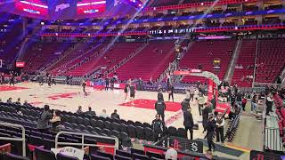 Desde el toyota center Rockets vs spurs #nba 