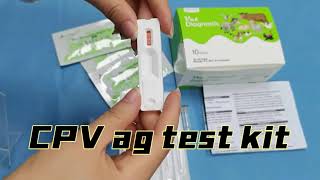 Veterinary Diagnostic Test--Canine Parvovirus Ag (CPV Ag) Anigen Rapid CPV Ag Test Kit