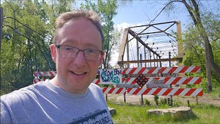 State Line Adventure - Revisiting the Abandoned Bridge - Nature at the Confluence, South Beloit