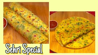 Ready in just 10 minute No Knead Liquid Dough Paratha Recipe By Food Chrome