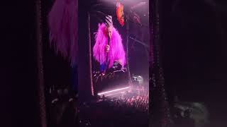 P!nk signing a Shirt in Toronto