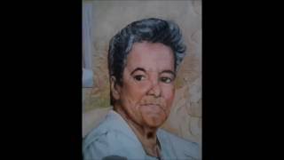 PROCESO DE DIBUJO DEL RETRATO DE MI TÍA FILOMENA