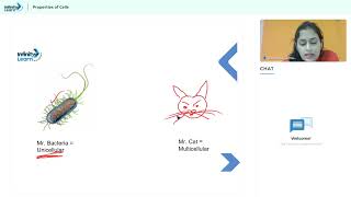 INFINITY LEARN - PROPERTIES OF CELL CLASS 8 BIOLOGY