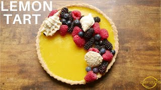 Vegan Lemon Tart | How to Make Flaky Vegan Pie Crust and Vegan Lemon Curd