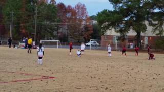 Gianna scores GSA soccer Triumph Puma Tourney