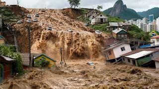 BRAZIL IS COLLAPSING ❗ CATASTROPHIC Floods & Landslides Wipe Out Homes in Minas Gerais!