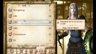 Oblivion - Arena - Ash vs 3 prisoners ( hardest difficulty )