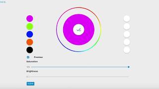 How to create/override color presets