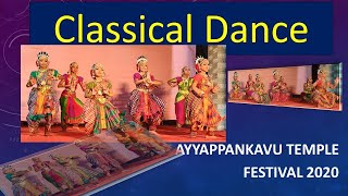 Indian Classical Dance - Ayyappankavu Temple, Ernakualam - Makaravilakku Festival 2020