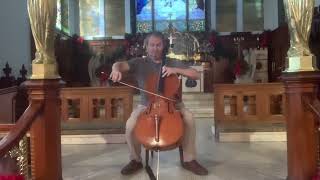J.S. Bach. Courante from Suite No. 6 in D major BWV 1012 (cello tuned to A=415)