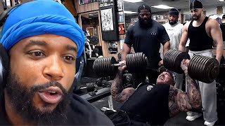 CashNasty Reacts To BIG BOY TRAINS AT MOST DANGEROUS GYM IN AMERICA