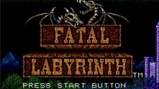 VGM006: Fatal Labyrinth - (Unknown Title) - SEGA Genesis
