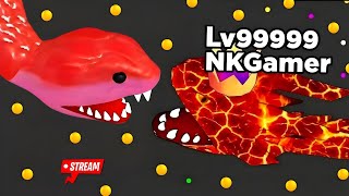 🐍 Snake Clash LIVE 🔥 WILD Snake Growth to MAX LEVEL! Crazy Gameplay 😱