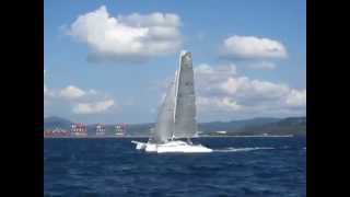 Farrier F85SR Sailing Subic Bay