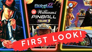 First Look!  Williams Pinball Volume 9 | PinballFX VR - Meta Quest 3 X-Arcade