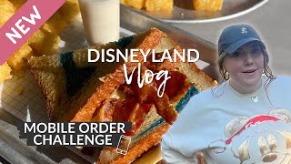 Mobile Order Food Challenge | Disneyland 2022