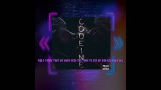 Codeine- Unsung Zero lyric video
