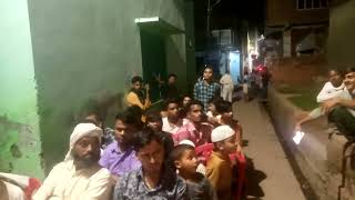 saddam neta Nukkad Sabha meeting Chai Ki Dawat