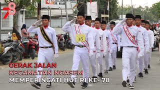 Gerak Jalan Tingkat SMA/MA/SMK Kecamatan Ngasem 2023 - SMAIT AL MARZUQI