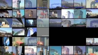 South Tower Crash Synchronized