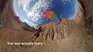 🪂😱 Tandem Thrills: The Symphony of Screams at BASE Jump Moab! 🗣️