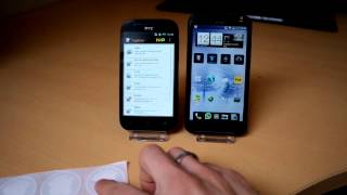 HTC One SV writing NFC tag