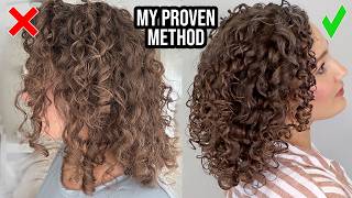 My Strong Hold Method for Frizz-Free, Long Lasting Curls