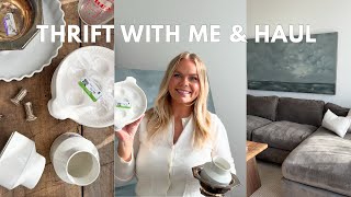 Thrift Shop With Me and Haul + Finishing my painting!