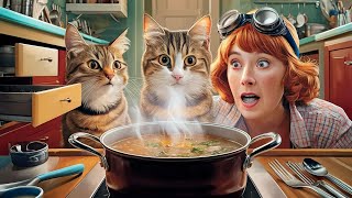 Candy Disaster: A Cat’s Worst Day | Soulful Paws 🐾🍬