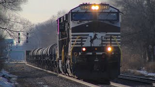 NS B09 passes Chesterton at MP 481 with cool K5LA!