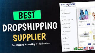 Best Dropshipping Supplier In Pakistan For USA And UK | FFORDER Dropshipping full Complete tutorial