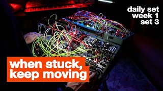 Pushing Through // Week 1 Set 3 // Eurorack Daily Live Set