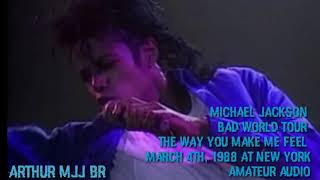 Michael Jackson - The Way You Make Me Feel at New York - March 4th, 1988