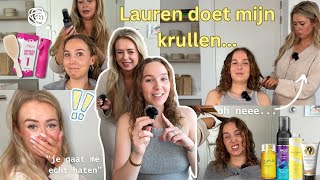 “Je gaat me echt haten” – Steilharige Vriendin Sloopt Mijn Krullenroutine 🥲