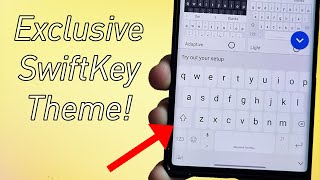 How to get the Galaxy S21 Samsung Adaptive Theme on SwiftKey!