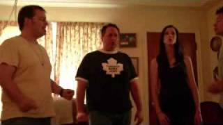 The Essentials perform a private living room concert